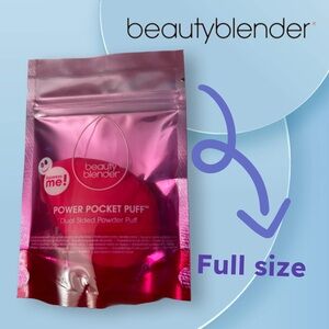 🆕📦*BNIB* BEAUTYBLENDER | REGULAR | POWER POCKET PUFF™ Dual-Sided pink 🌱